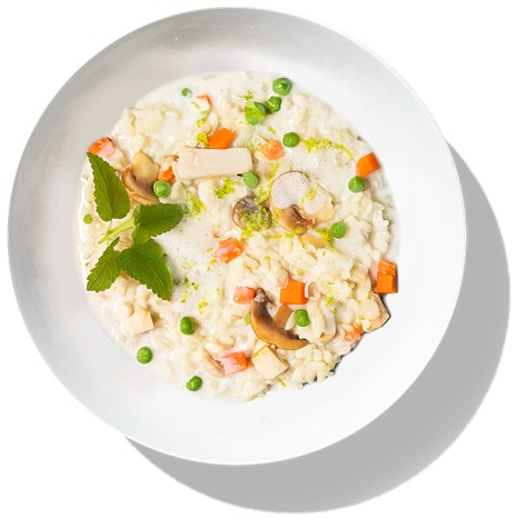 Chicken &amp;amp; Rice Bowl / Klassisches H&amp;#252;hnerfrikassee mit Reis und Gem&amp;#252;se 380 g