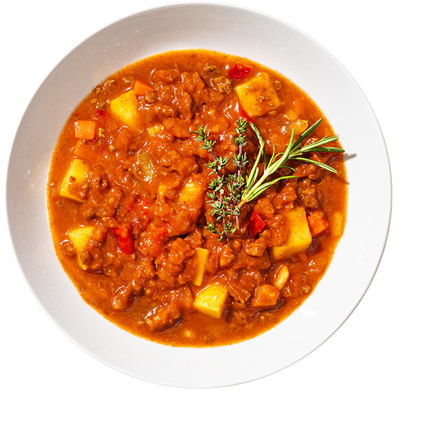 Bauerneintopf / Bauerneintopf mit Kartoffeln, Hackfleisch &amp; Gemüse 380 g
