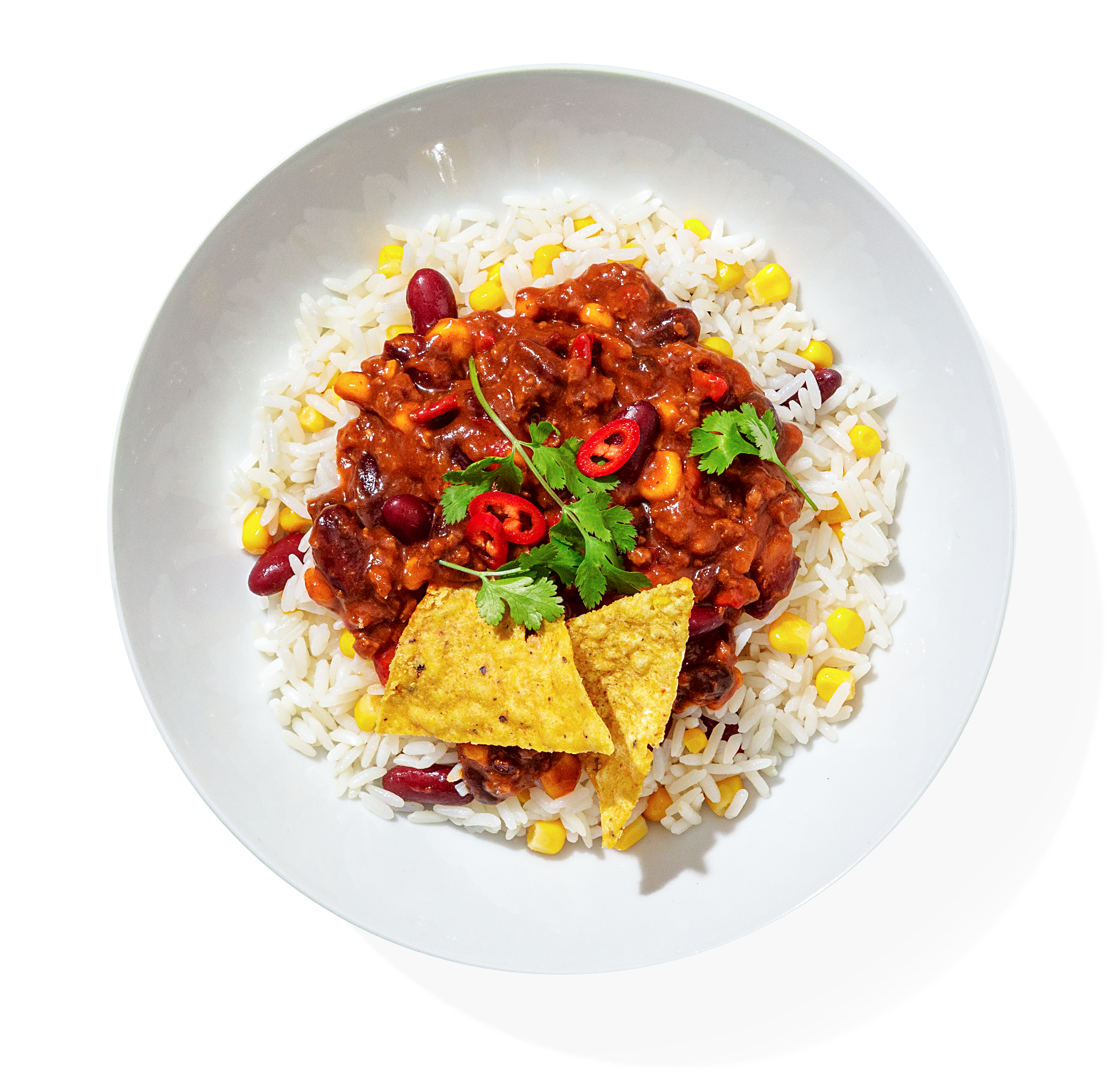 Chili con Carne mit Reis 380 g