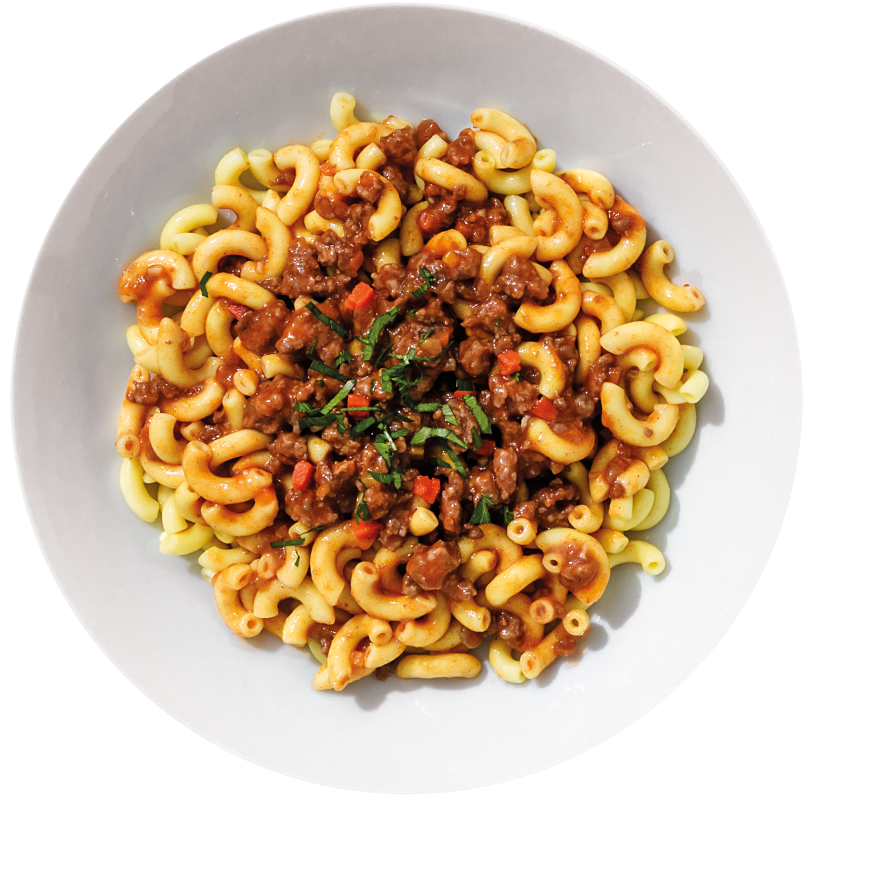 Ghackets mit H&amp;#246;rnli / Hackfleischgericht mit H&amp;#246;rnchennudeln &amp;amp; Gem&amp;#252;se 380 g